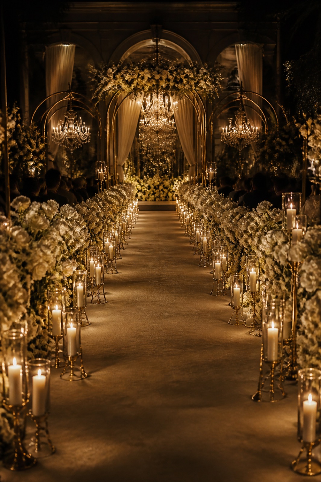 Outdoor ceremony and reception